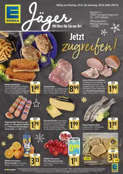 Vorschau von dem Prospekt des Geschäftes Edeka, gültig ab dem 15.12.2025