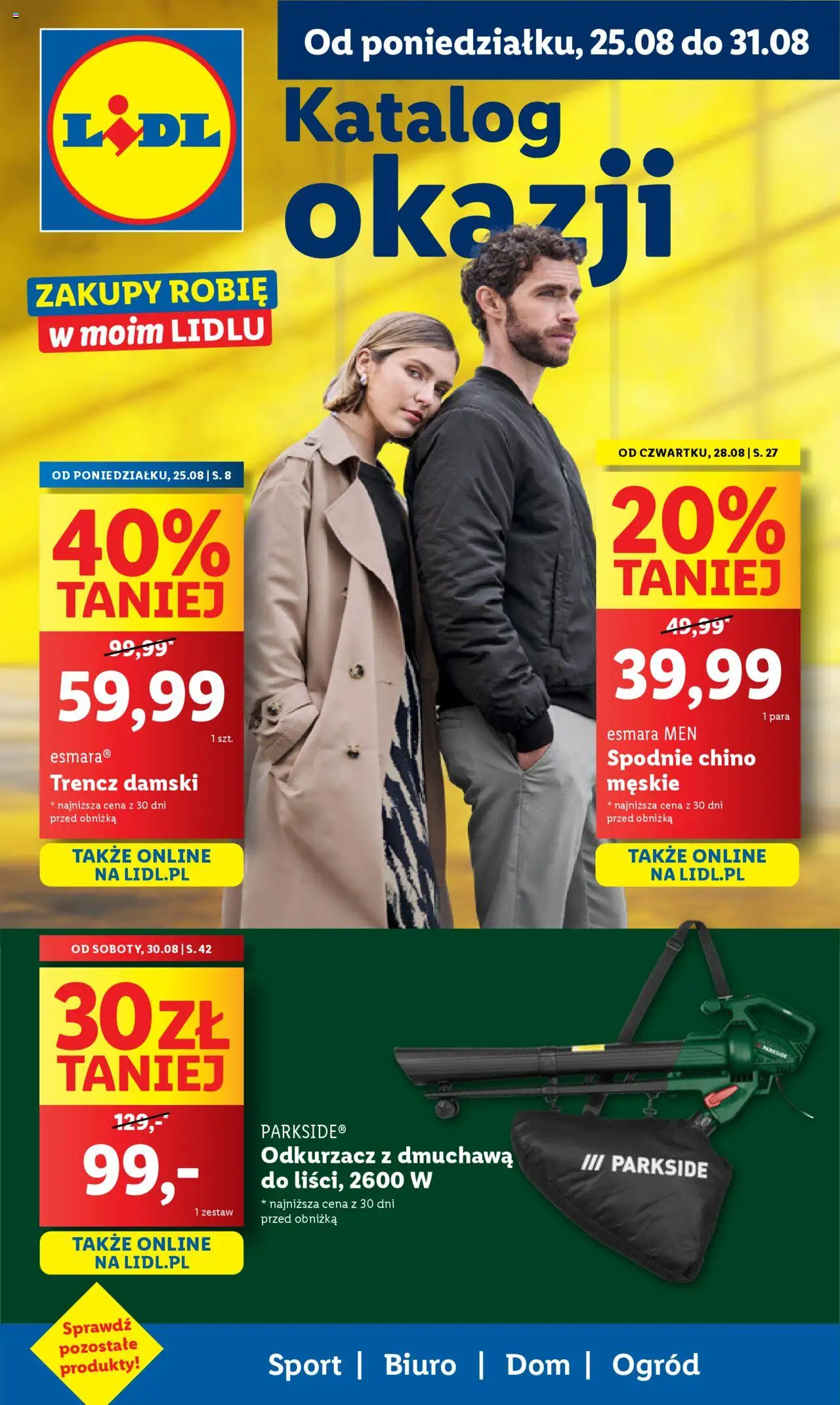 LIDL gazetka 25.08.2025 - 31.08.2025 - Najnowsza od czwartku - Numer strony 1