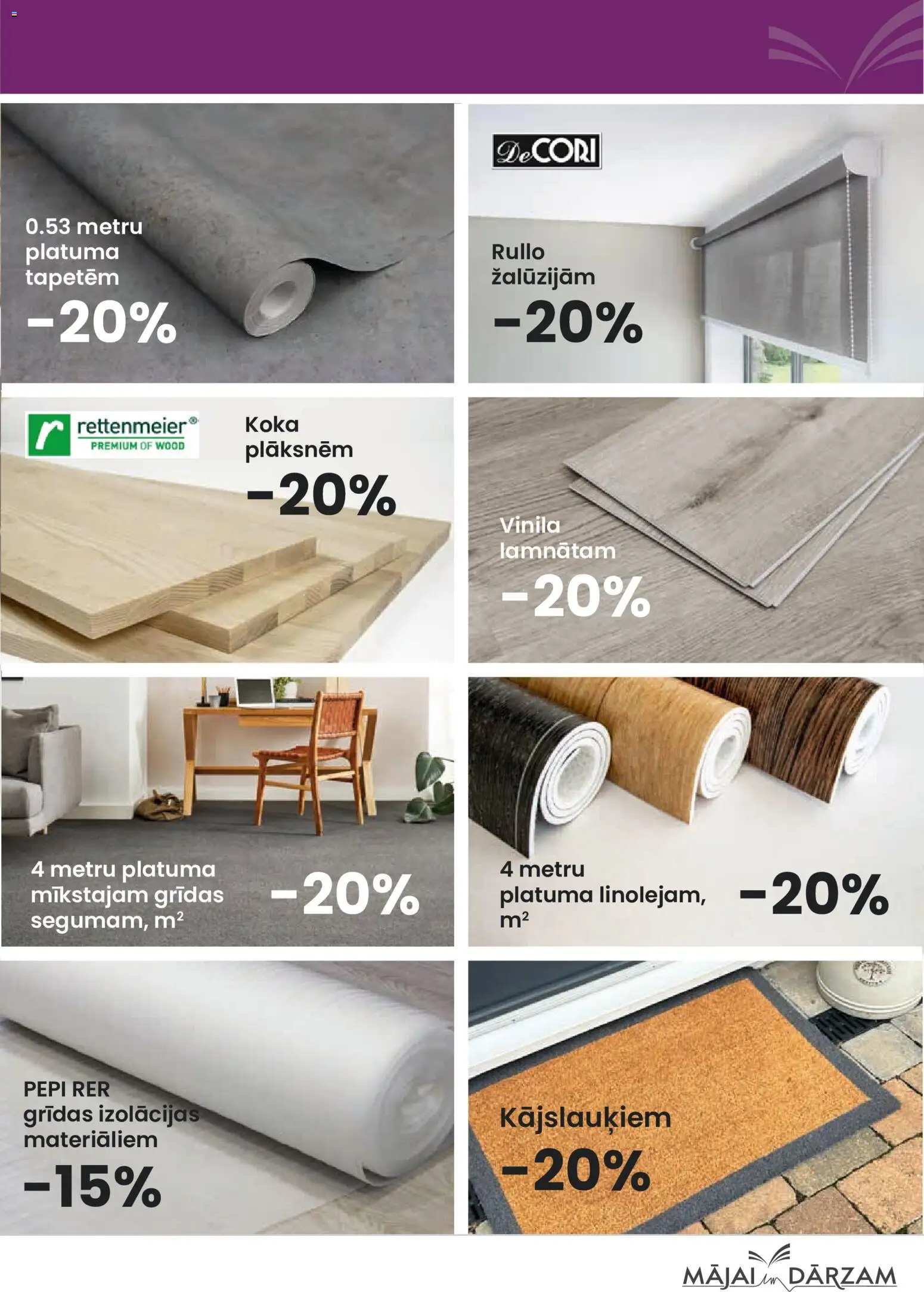 Skatīt MĀJAI UN DĀRZAM akciju bukletu, derīgs no 2025.12.01