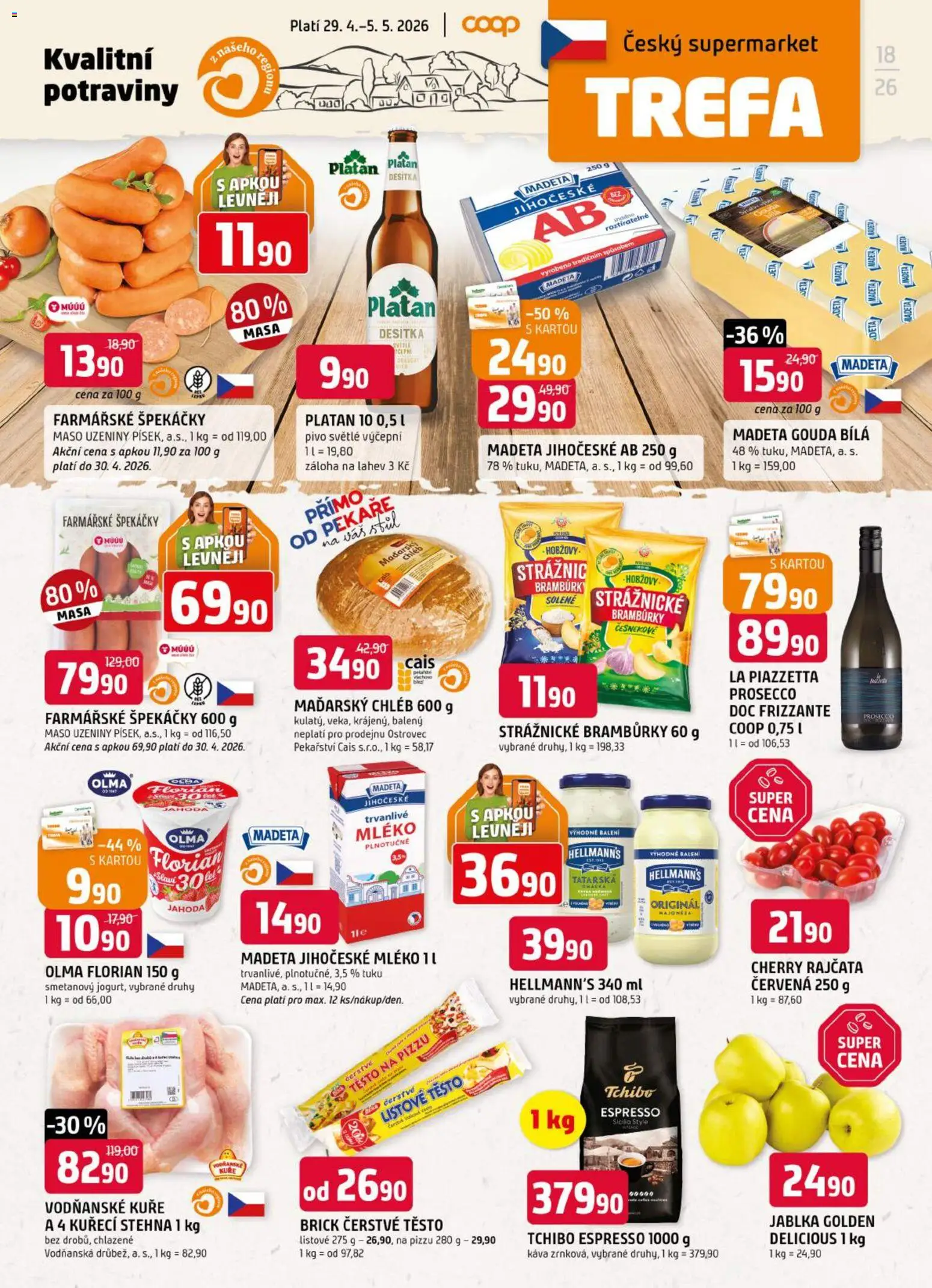 Náhled nabídky: Trefa Trefa leták platný od 29.04.2026