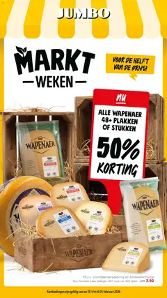 Voorbeeld van Folder week 8 van winkel Jumbo geldig vanaf 18-02-2026
