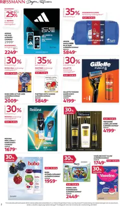 Rossmann - Akciós újság Rossmann megtekintése, amely érvényes 2025.12.01.-től | Oldal: 2
