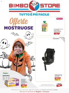 Anteprima dell'opuscolo Volantino Maglie e Tricase dal negozio Bimbo store valido da 16/10/2025