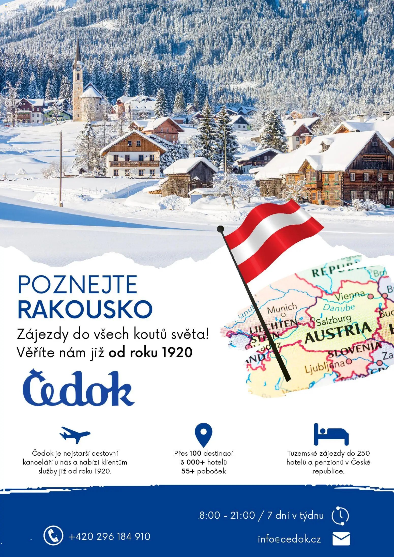 Náhled nabídky: Čedok Aktuální nabídka platný od 21.01.2026