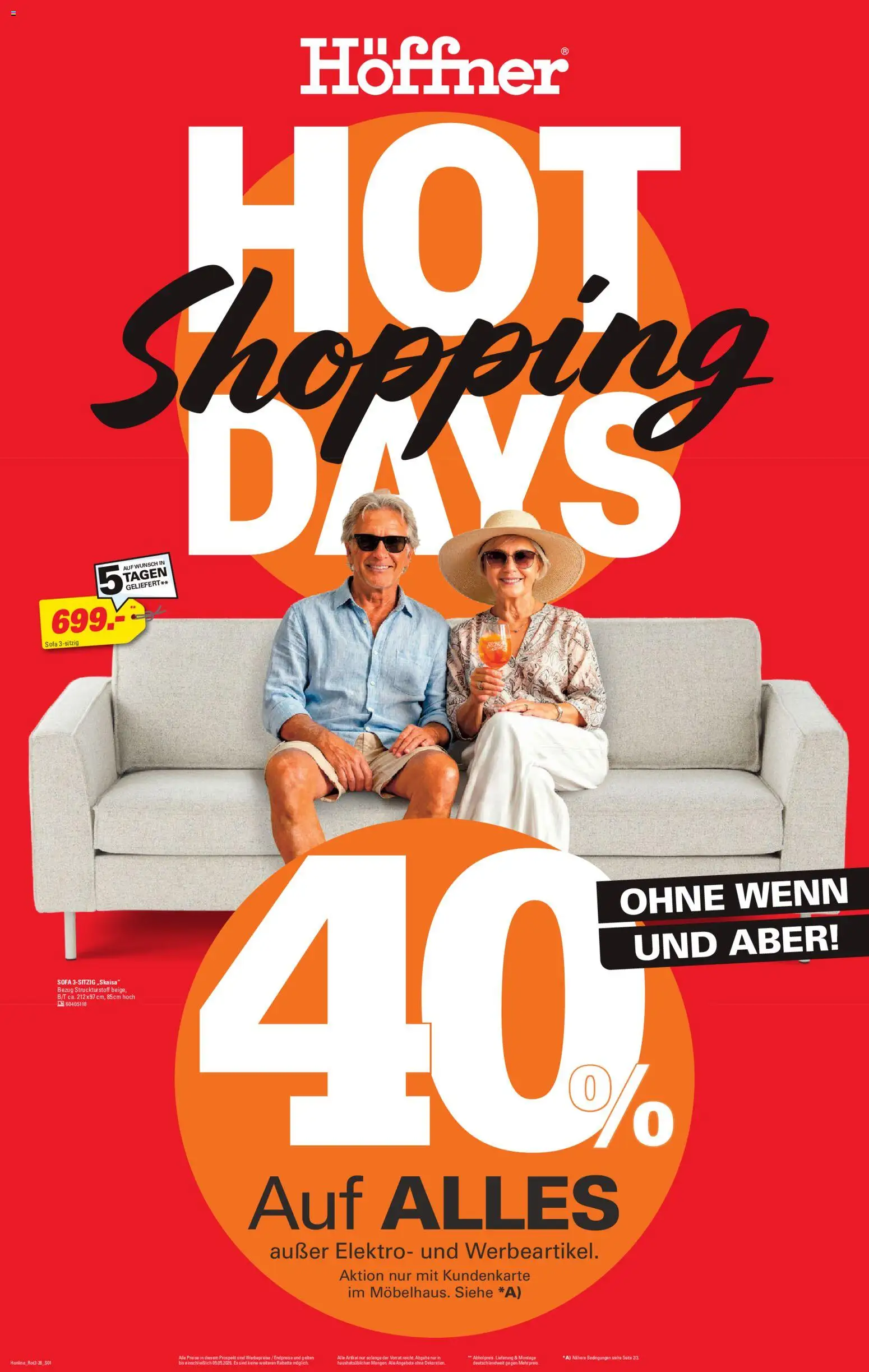 Vorschau von dem Prospekt des Geschäftes Höffner, gültig ab dem 22.04.2026