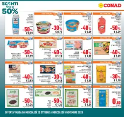 Anteprima dell'opuscolo Attuale volantino dal negozio Conad valido da 22/10/2025 | Pagina: 2