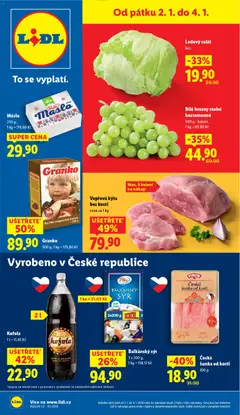 Náhled nabídky: Lidl Leták platný od 02.01.2026