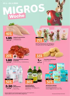 Vorschau des Merkblatts Migros aktionen vom Shop Migros gültig von 19.03.2026 bis 25.03.2026
