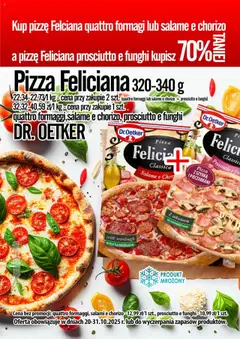 Pogląd gazetki "Promocja - Pizza Feliciana Dr. Oetker" ze sklepu Prim Market ważnej od 20.10.2025