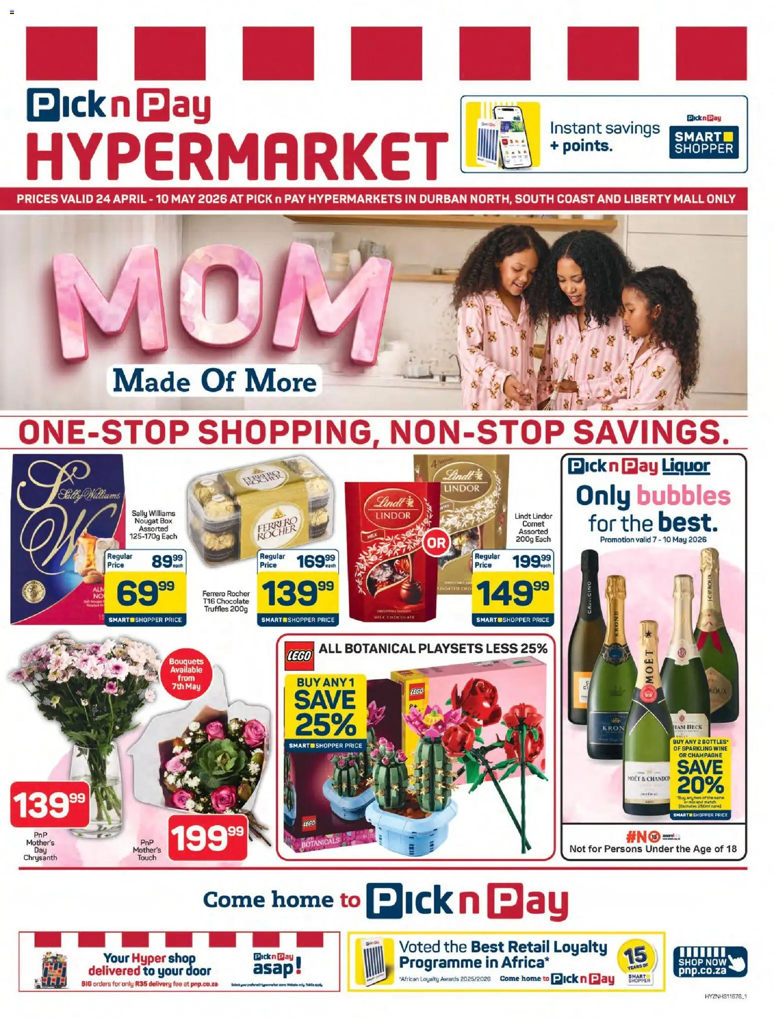 Preview of Pick n Pay flyer valid from 24/04/2026