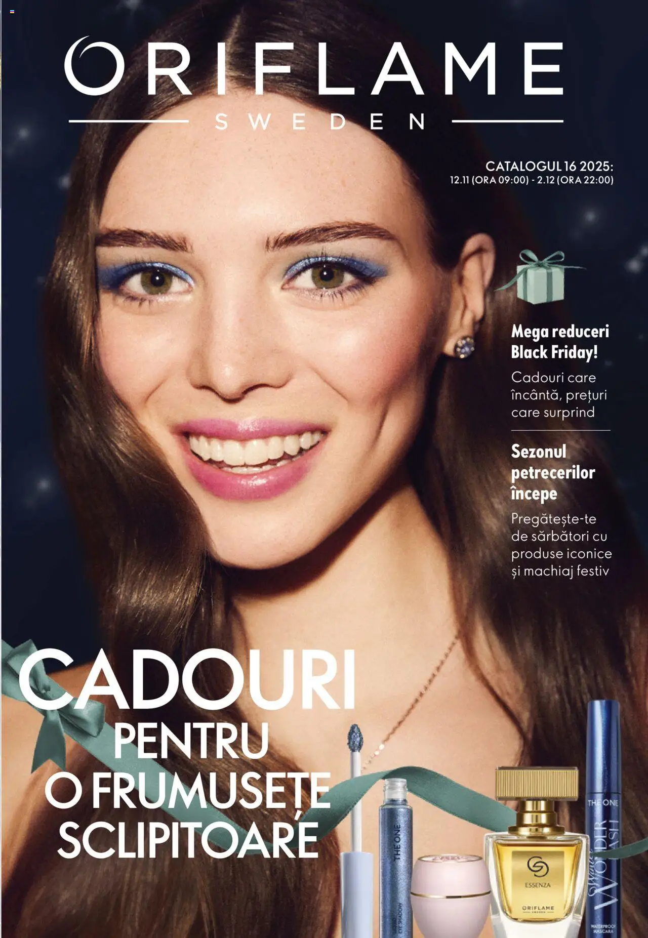 Catalog Oriflame 12.11.2025 - 02.12.2025 - "Black Friday" - Pagină 1 - Black, Machiaj