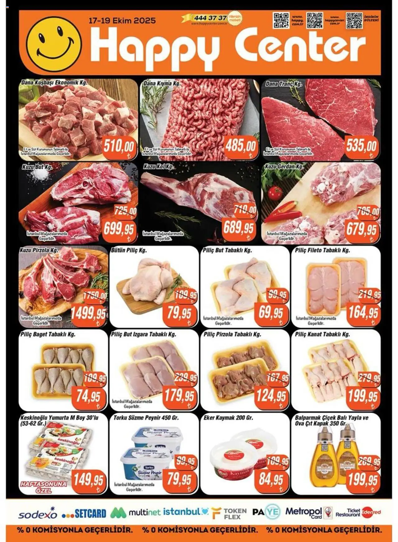 Happy Center Katalog 17 Ekim 2025 - Broşür, Indirim - Sayfa numarası 1