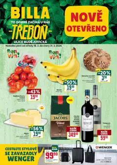 Náhled nabídky: Billa Billa leták - Speciál: Třeboň platný od 18.03.2026