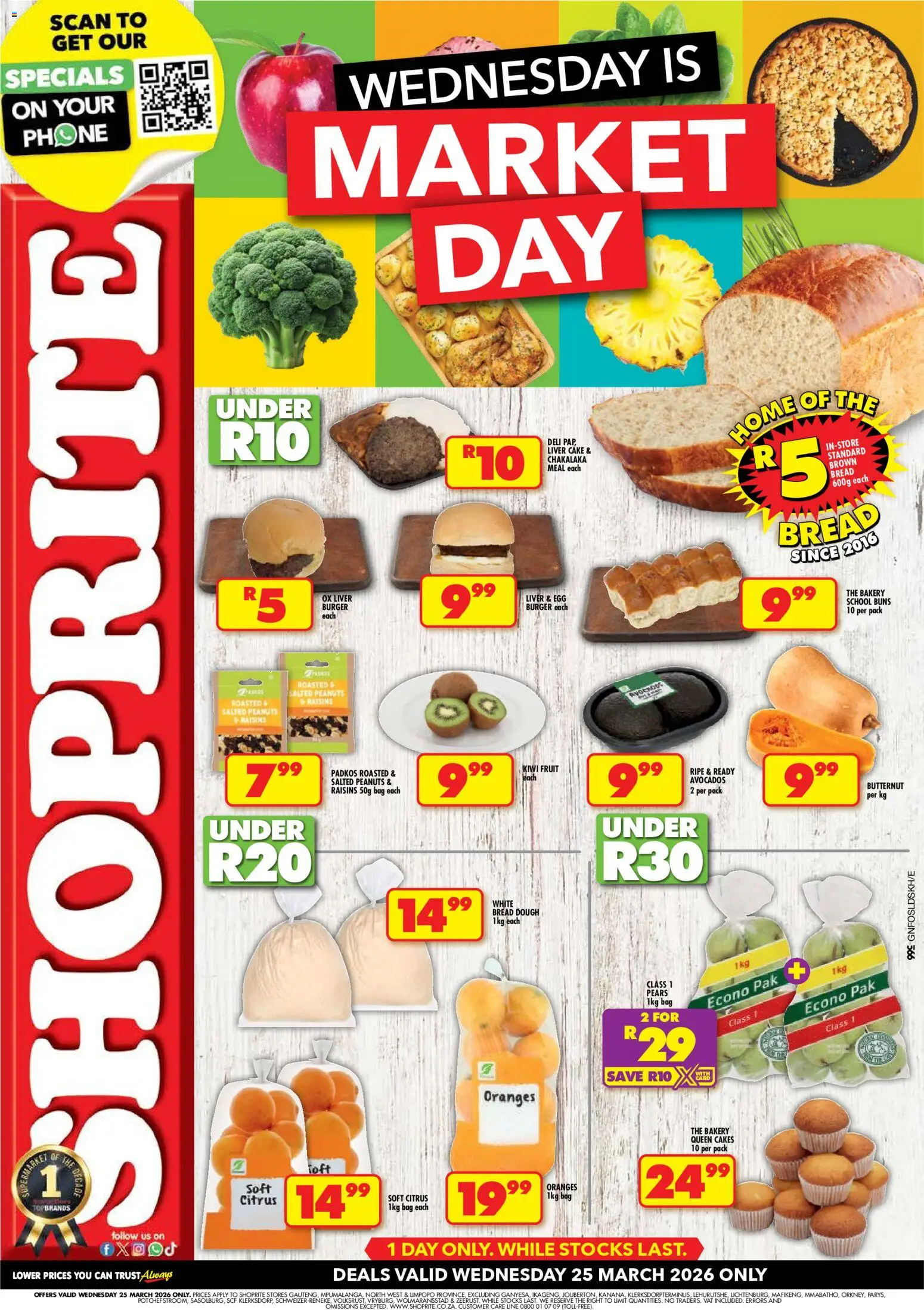 Preview of Shoprite flyer valid from 25/03/2026