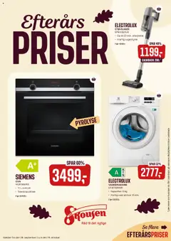 Eksempel på tilbudsavis Tilbudsavis fra butik Skousen gyldig fra 29/09/2025