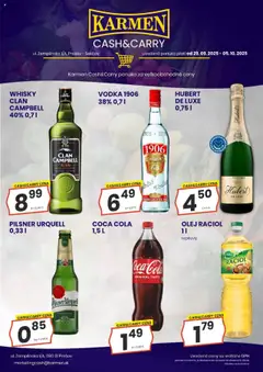 Náhľad KARMEN CBA letáku platného od 29.09.2025