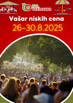 Pregled Tekijanka kataloga - važi od 26.08.2025