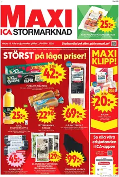 Förhandsgranska reklamblad Löddeköpinge från butik ICA Maxi gäller från 13/04/2026