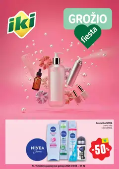IKI parduotuvės leidinio IKI leidinys - Grožio fiesta galiojančio nuo 2026.04.06 peržiūra