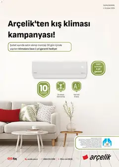 Arçelik İklimlendirme Kataloğu 01.02.2026 - Broşürünün önizlemesi