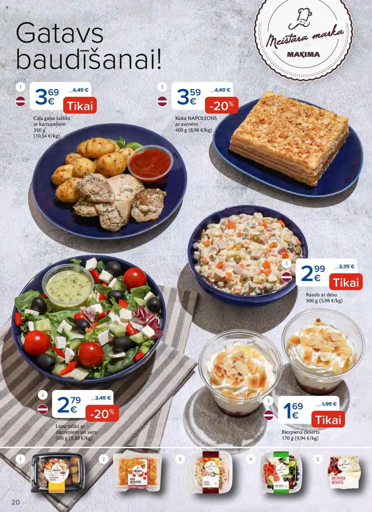 Skatīt Maxima akciju bukletu, derīgs no 2025.09.23