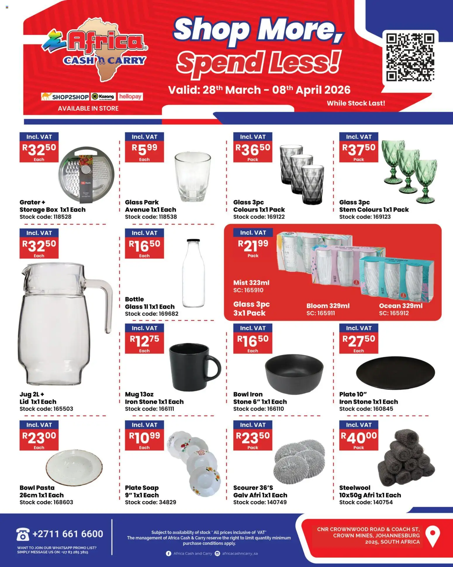 Preview of Africa Cash & Carry flyer valid from 28/03/2026