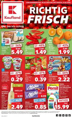 Vorschau von dem Prospekt des Geschäftes Kaufland, gültig ab dem 05.02.2026