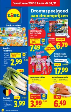 Voorbeeld van Folder week 44 van winkel Lidl geldig vanaf 29/10/2025