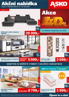 Náhled nabídky: ASKO nábytek Leták platný od 30.10.2025