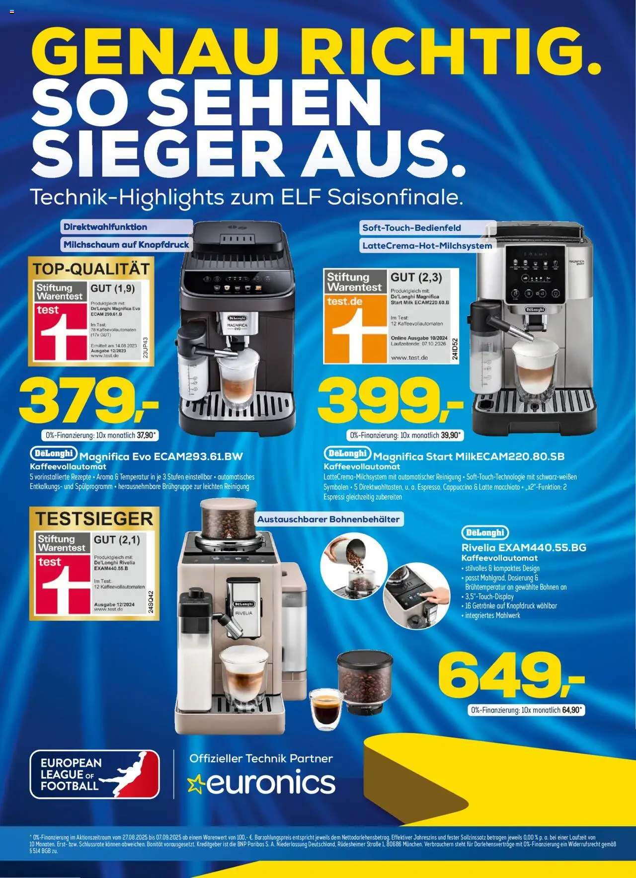 Euronics Aus unserer Werbung (vom 27.08.2025 - 07.09.2025)