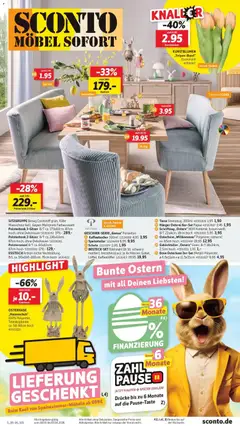 Vorschau von dem Prospekt des Geschäftes Sconto, gültig ab dem 18.03.2026