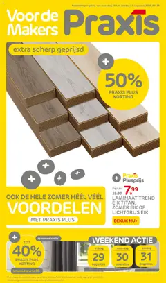 Voorbeeld van Folder van winkel Praxis geldig vanaf 25-08-2025