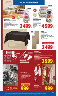 Lidl - Akciós újság Lidl megtekintése, amely érvényes 2025.12.11.-től | Oldal: 35