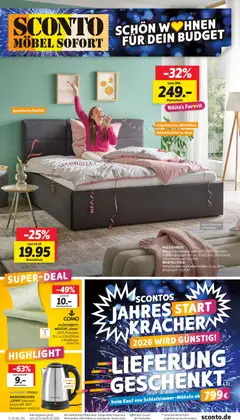 Vorschau von dem Prospekt des Geschäftes Sconto, gültig ab dem 12.01.2026