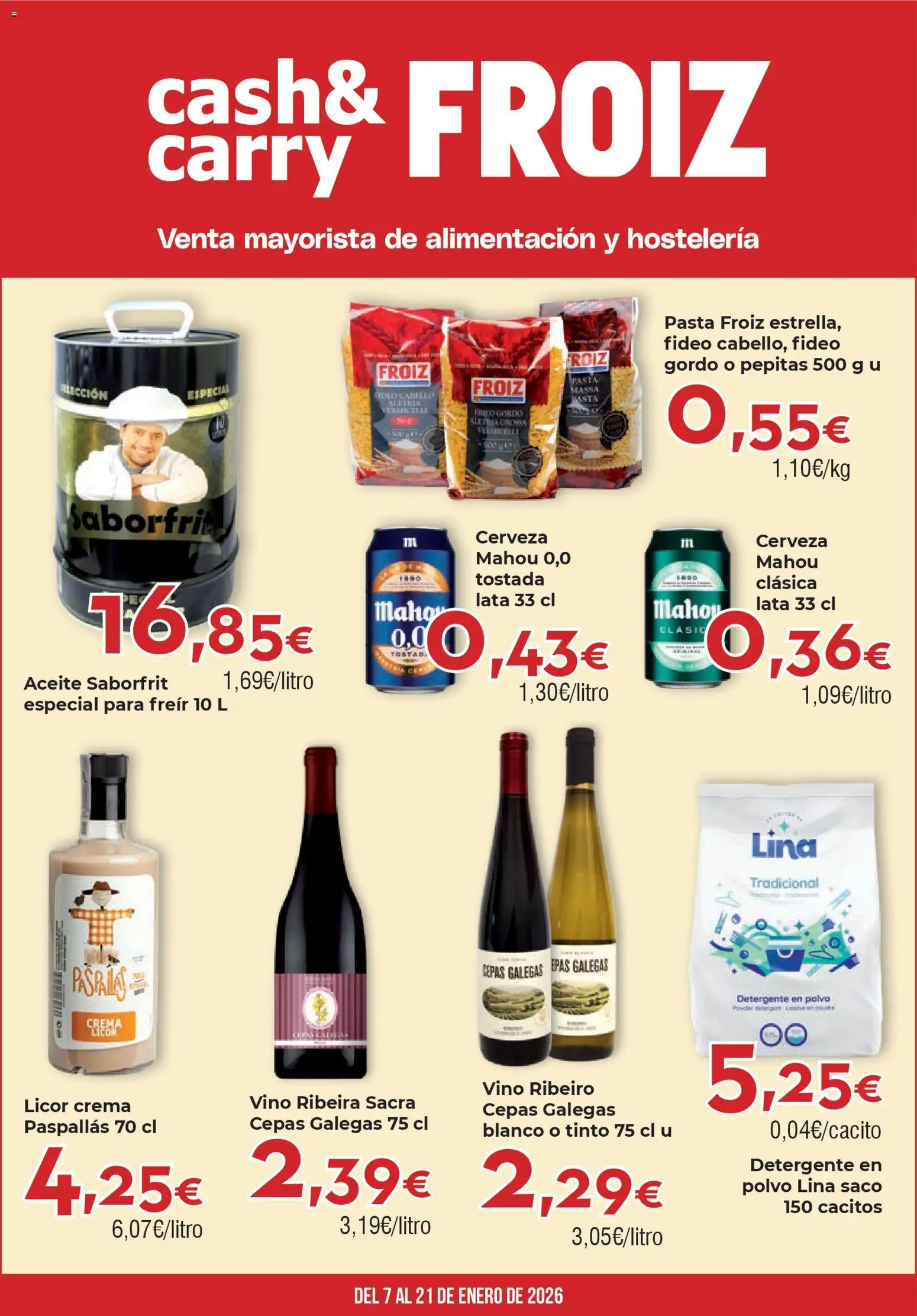 Vista previa del folleto de la tienda Froiz válido desde el 07/01/2026 
