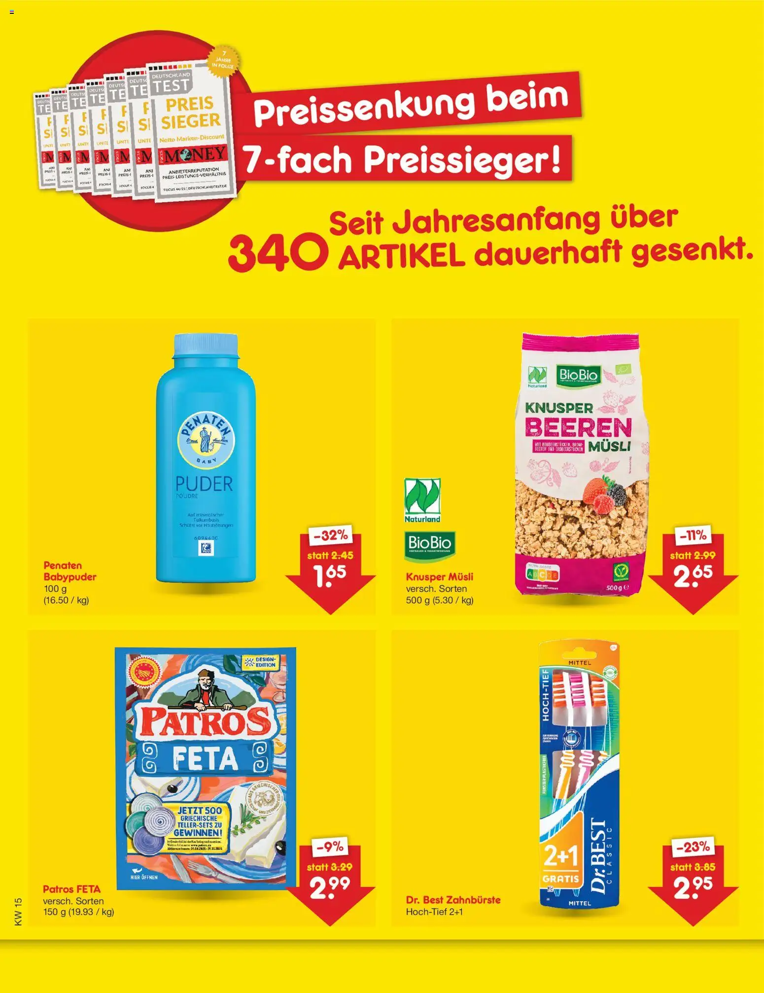 Vorschau von dem Prospekt des Geschäftes Netto Marken-Discount, gültig ab dem 09.04.2026