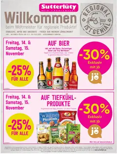 Vorschau der Angebote: Sutterlüty Flugblatt gültig ab 13.11.2025
