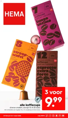 Voorbeeld van Folder / Publicité van winkel Hema geldig vanaf 23/02/2026
