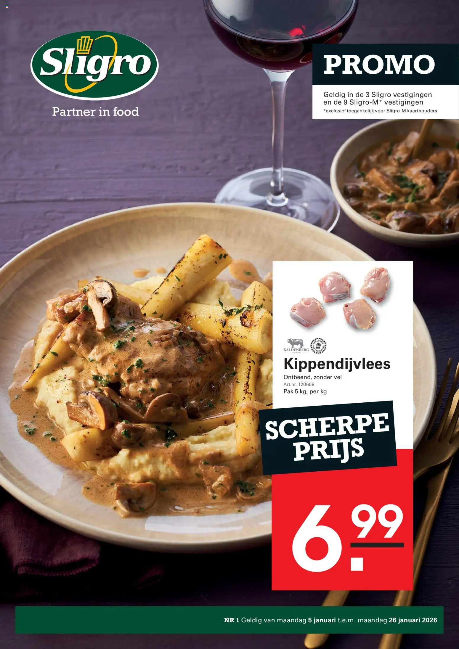 Voorbeeld van Promo folder van winkel Sligro geldig vanaf 05/01/2026