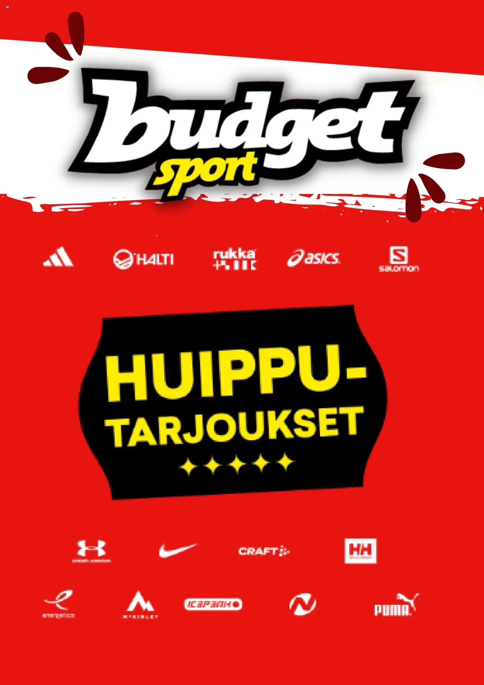 Kaupan Budget Sport Budget Sport tarjoukset esikatselu, voimassa 09/03/2026