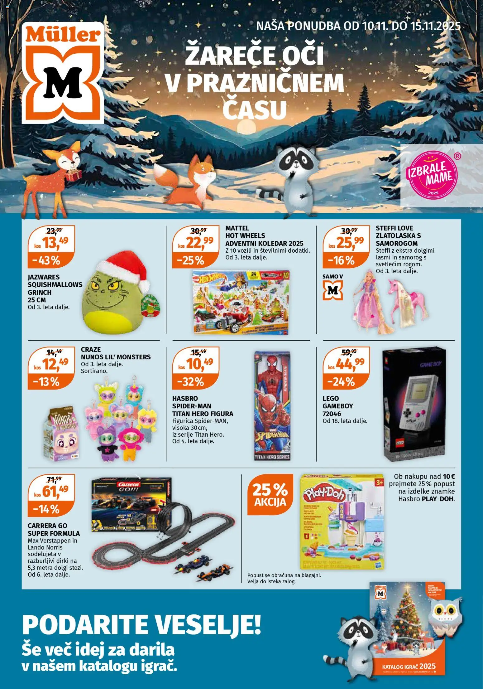 Predogled kataloga iz trgovine Müller veljaven od 10.11.2025
