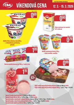 Náhľad CBA Verex letáku platného od 12.03.2026