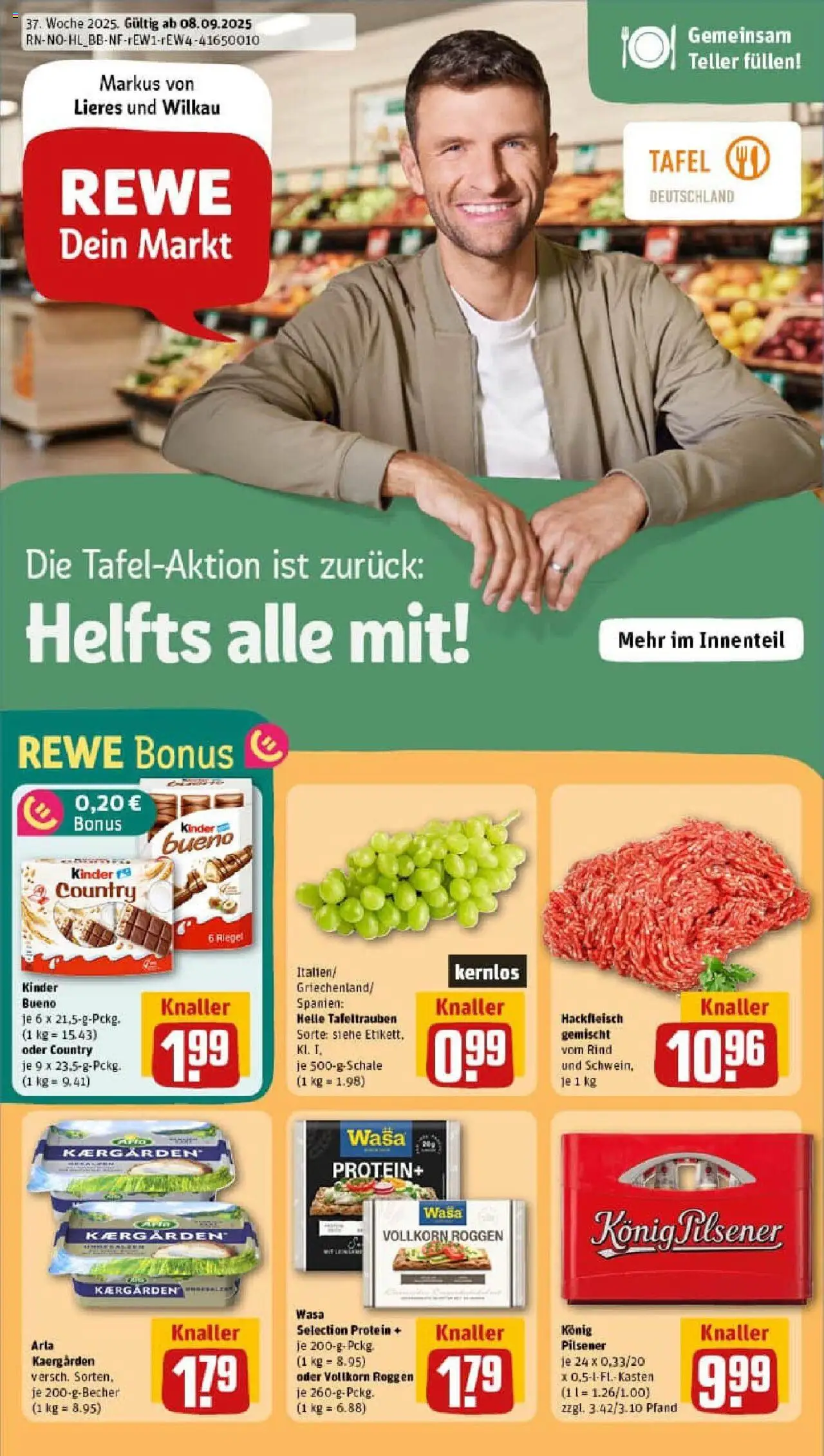 REWE Prospekt ab 07.09.2025 nächste Woche - Prospekt Bad Oldesloe	