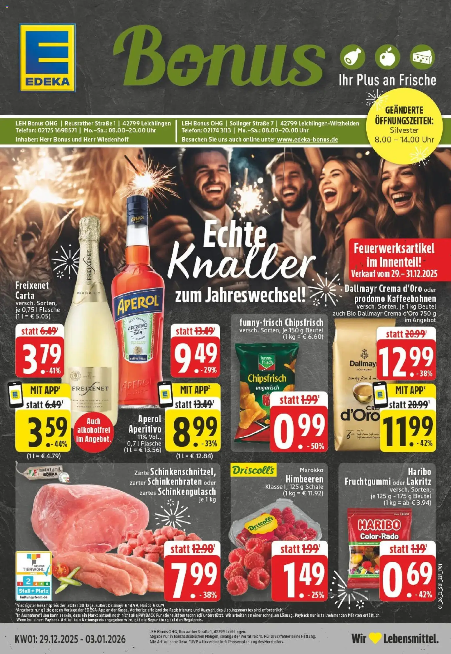 Vorschau von dem Prospekt des Geschäftes Edeka, gültig ab dem 28.12.2025