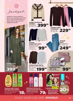 Eksempel på tilbudsavis Black Friday fra butik Kvickly gyldig fra 28/11/2025 | Side: 47