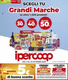 Anteprima dell'opuscolo Volantino Gravellona Toce dal negozio Ipercoop valido da 09/10/2025