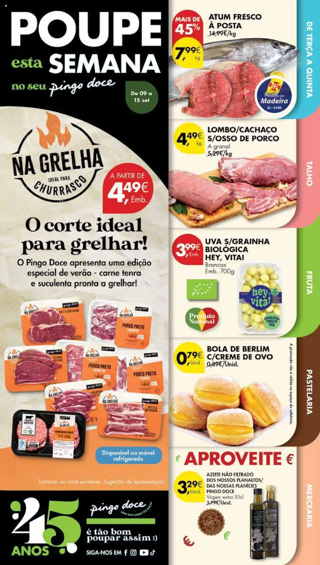 Pingo Doce Folheto de 09/09/2025 - catálogo esta semana - página 1