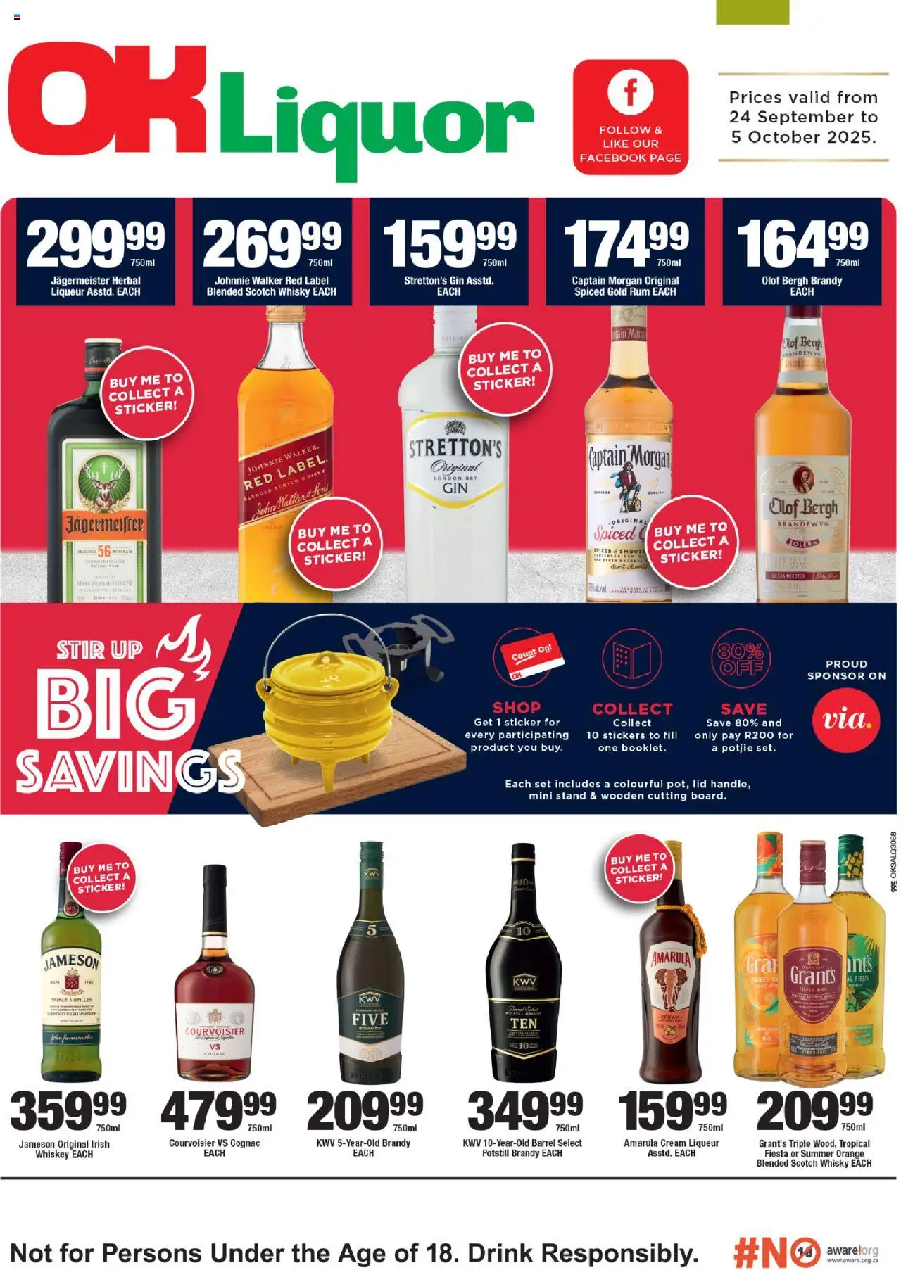 OK Foods KwaZulu-Natal - OK Liquor from 24/09 - 05/10/2025 > Promotions