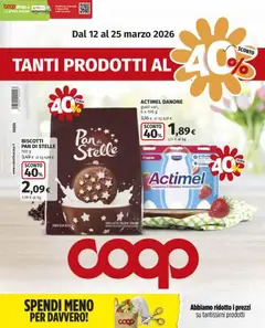 Anteprima dell'opuscolo COOP volantino dal negozio COOP valido da 12/03/2026