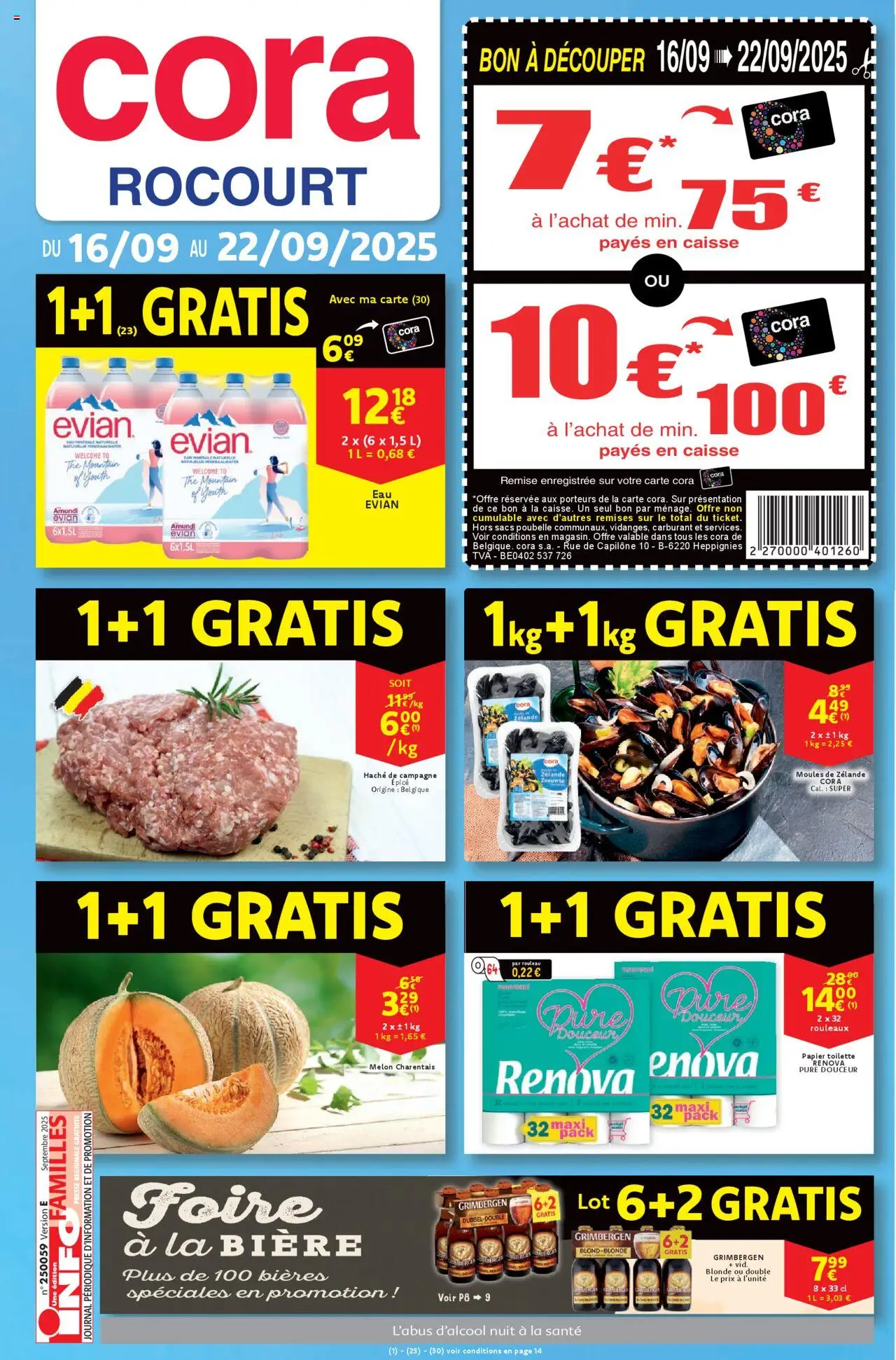 Cora shop Les offres chez cora Rocourt geldig vanaf 16/09/2025 - Paginanummer 1